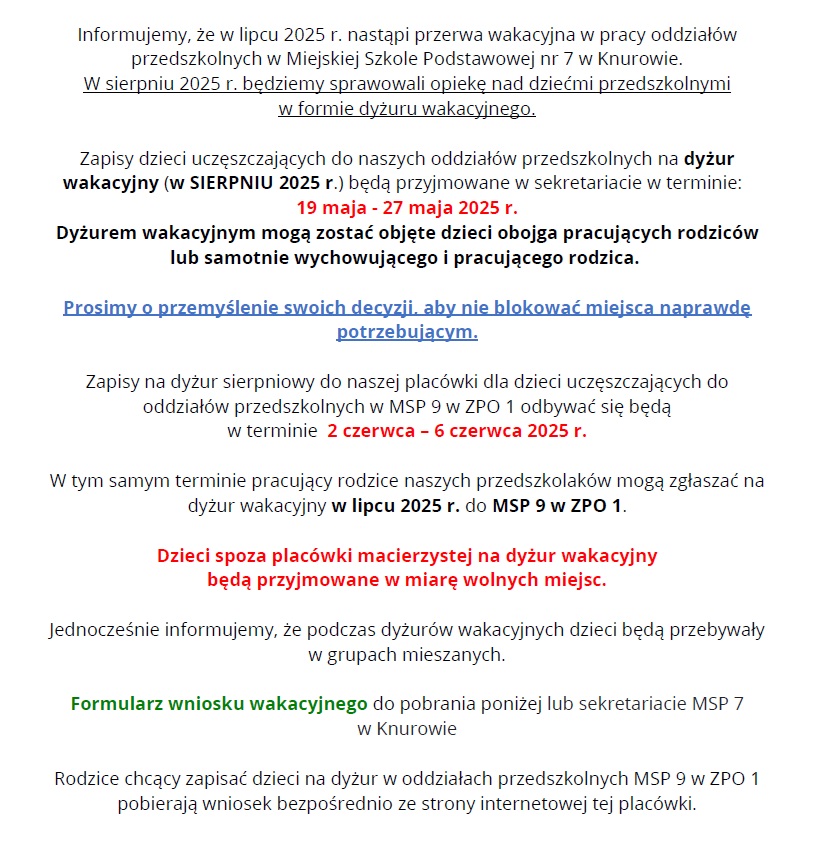 dyzur wakacyjny 1