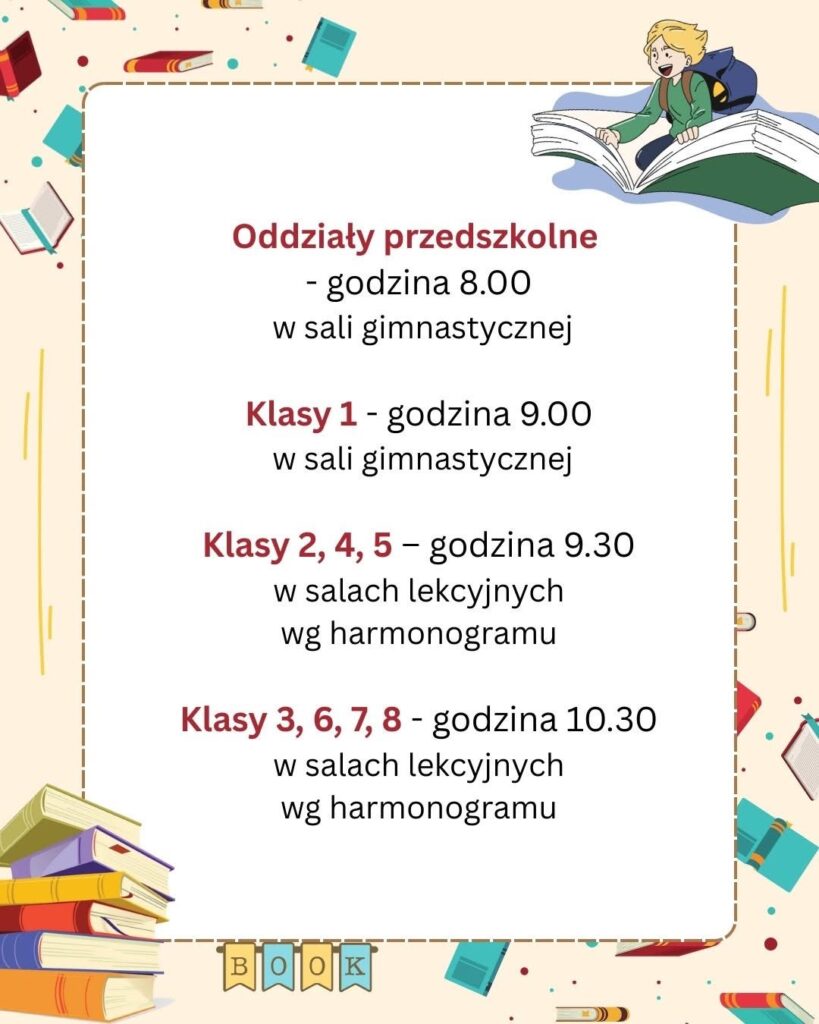 Harmonogram rozpoczęcia roku szkolnego 2025/2026 1 IMG 27611