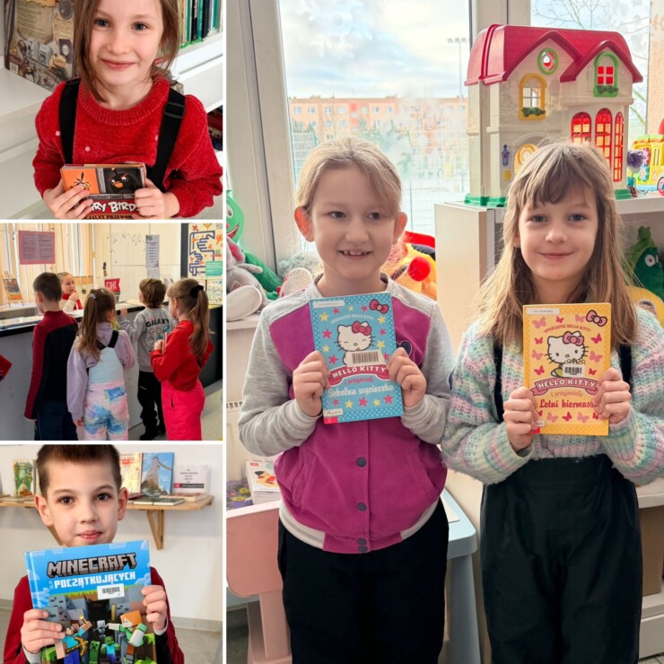 Wizyta klasy 1a w Miejskiej Bibliotece Publicznej w Knurowie 2 bcd6fdd6 37c6 4809 91f8 7ce7f6add2ce uai