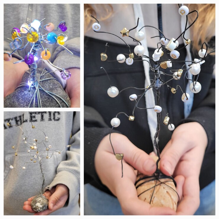 Drzewka szczęścia w wykonaniu piątoklasistów 6 WDUP8515 uai