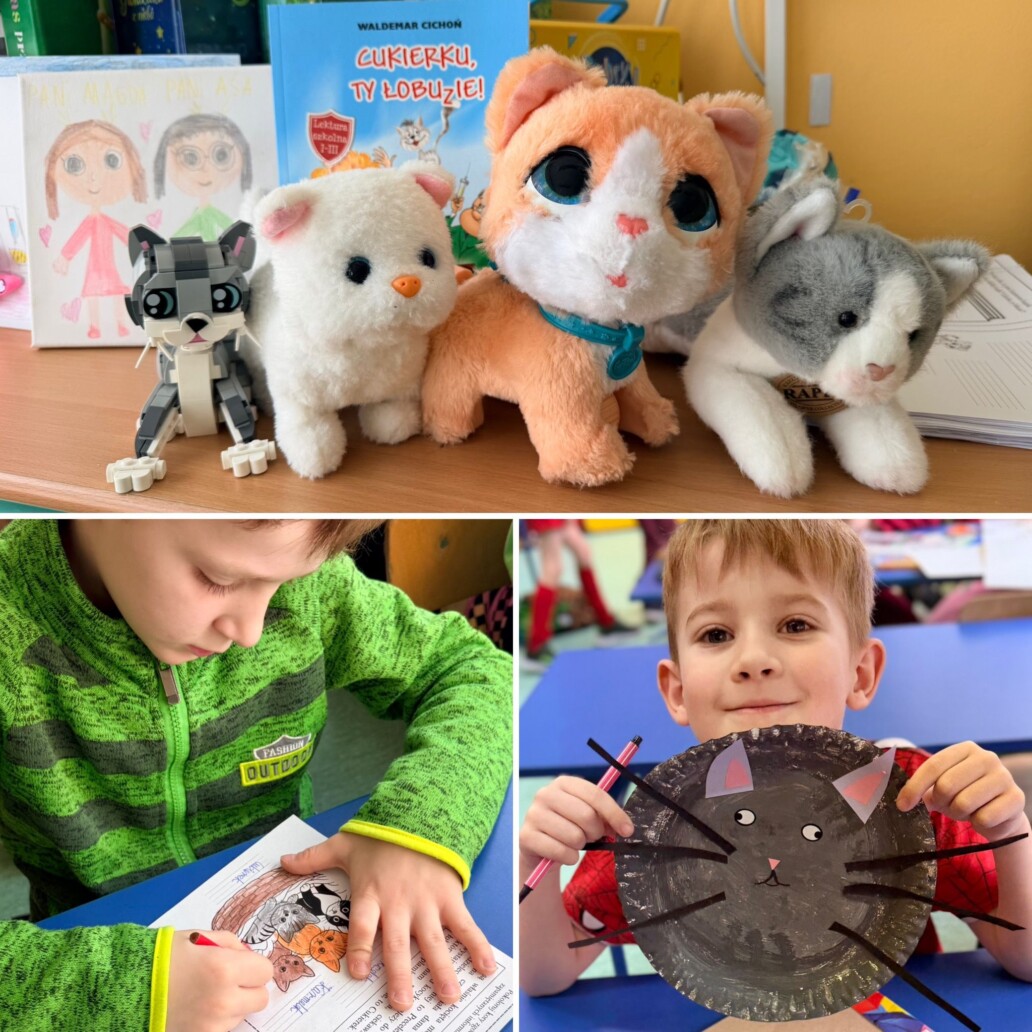 „Cukierku, ty łobuzie” - tydzień z lekturą w klasie 1a 4 FBFK0992 uai